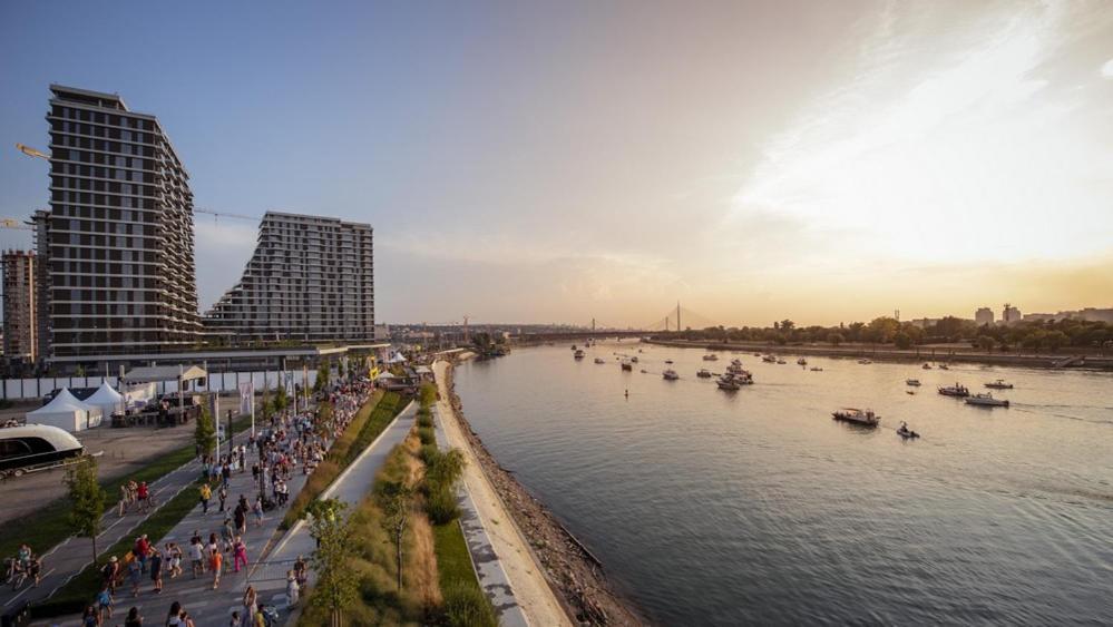 Ferienwohnung Lolita Lux - Belgrade Waterfront Exterior foto